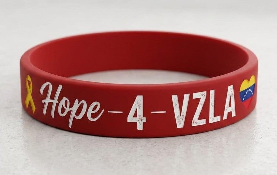 BRAZALETES DE SILICONE HOPE-4 VENEZUELA